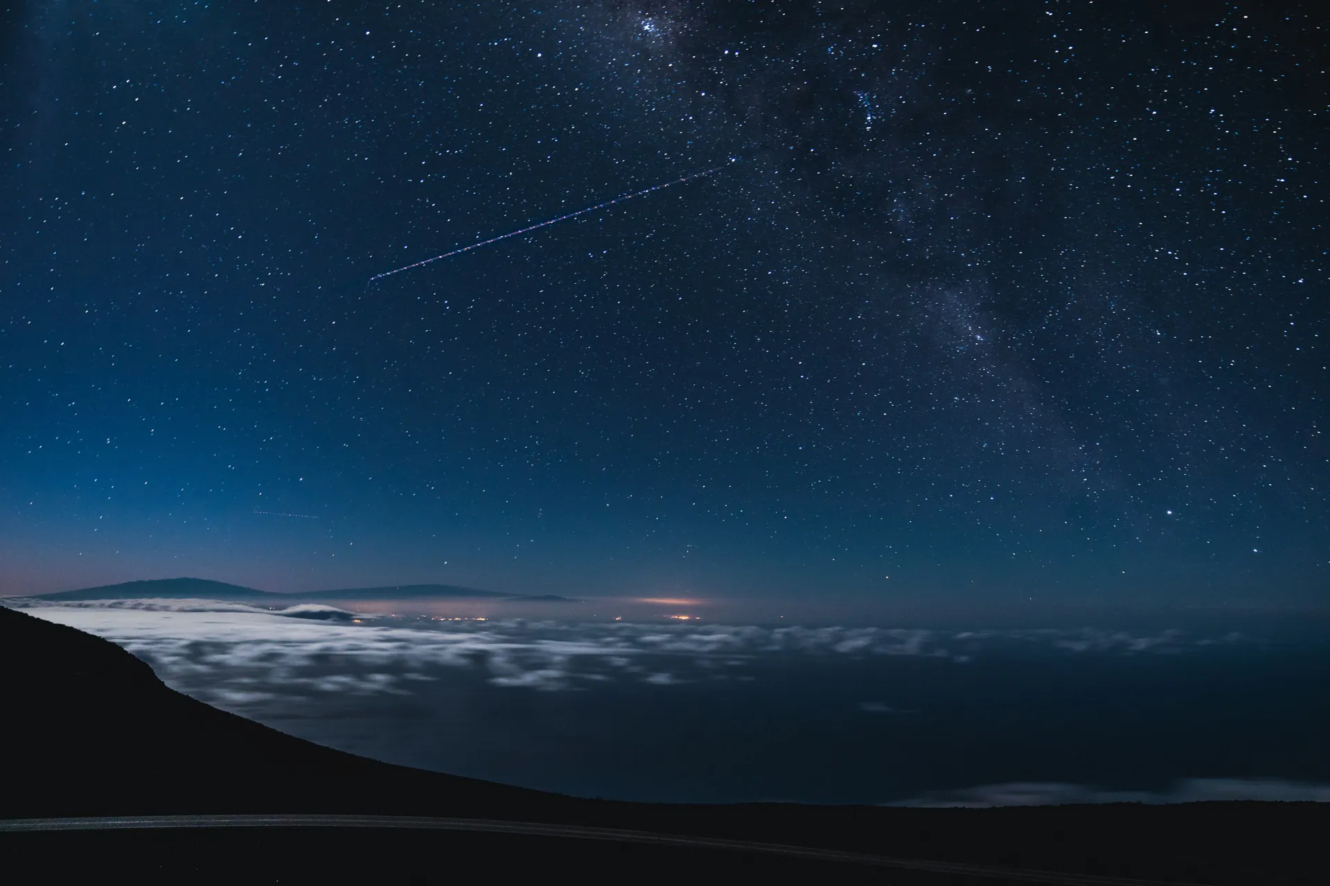 Mediterranean night sky